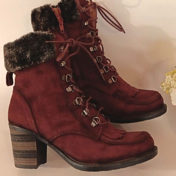 Eric Michael Suede Boots - Picture 4 of 12